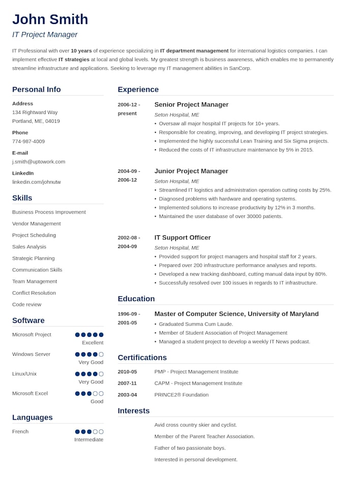 Custom resume write my