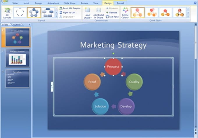 Create a perfect powerpoint presentation on any topic for your school college business purposes 