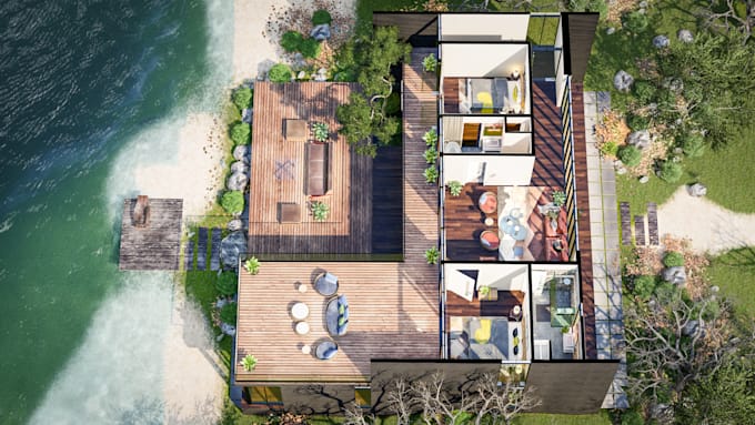 provide you 2d or 3d floor plan, 3d modeling and visualization