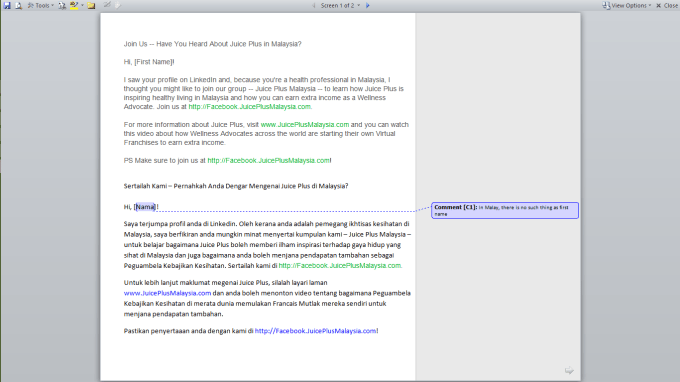 Translate 350 Words From Malay To English And English To Malay By Channah1987