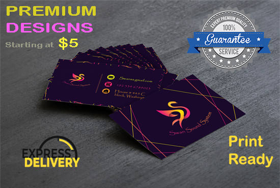 Design Customized Business Cards By Maham Z Khan