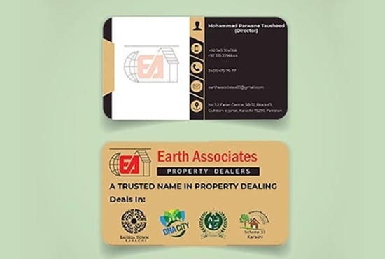 deliver professional business card design