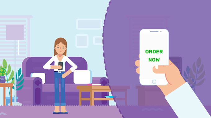 create 2d animated explainer video or custom 2d animation video in 24h