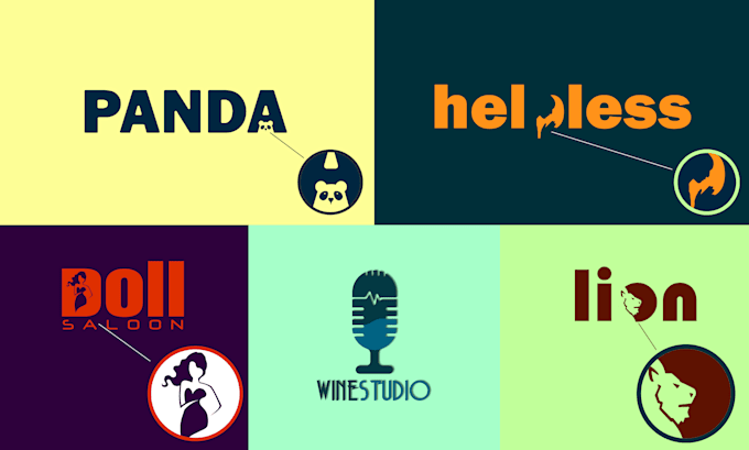 do font based, hand lettering logo creation