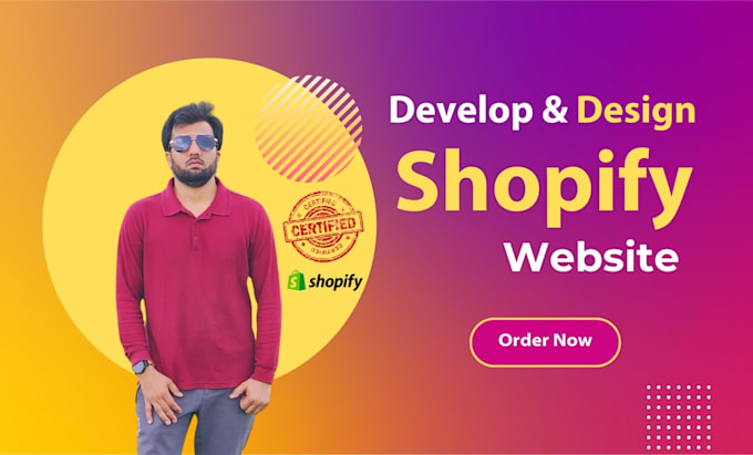 design shopify store or custom shopify website design