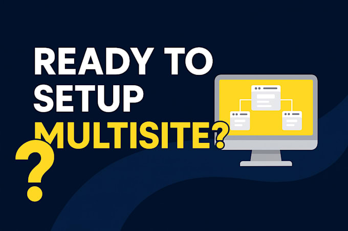 setup multisite for you and fix issues in your multisite