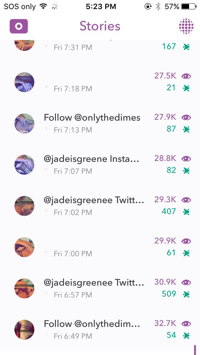 snapchat shoutouts for you