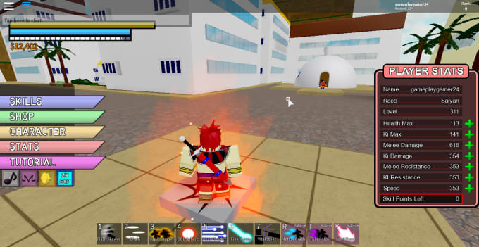 roblox games like dragonball final stand