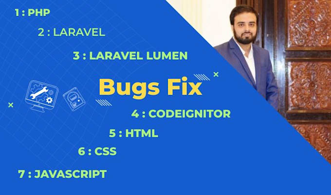 fix any type of bug or error in website
