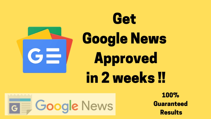 approve your website on google news