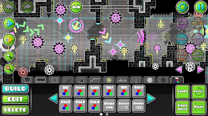 Create a geometry dash layout by Mrwriterperson | Fiverr