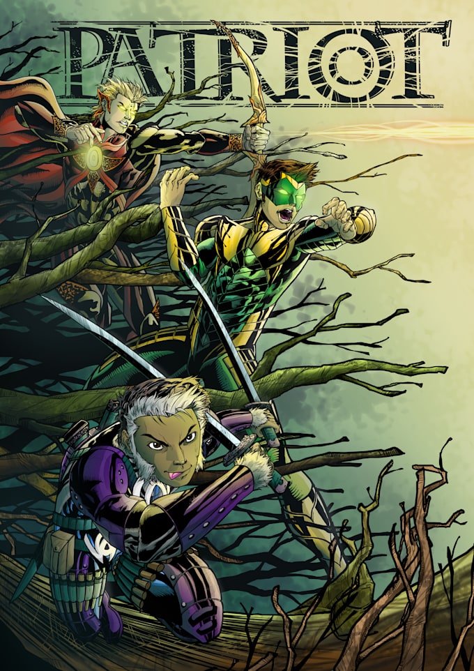 Do Comic Art Including Cover And Pin Ups By Bagusartworks