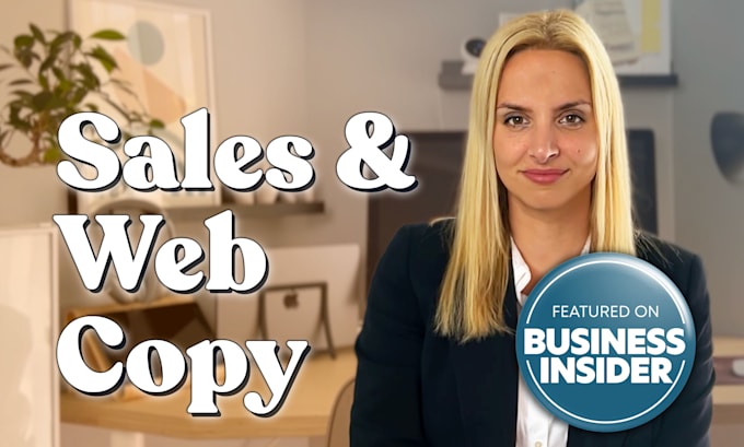 write sales and web copy that sells like crazy