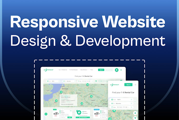 design, develop and publish your website, using figma and webflow