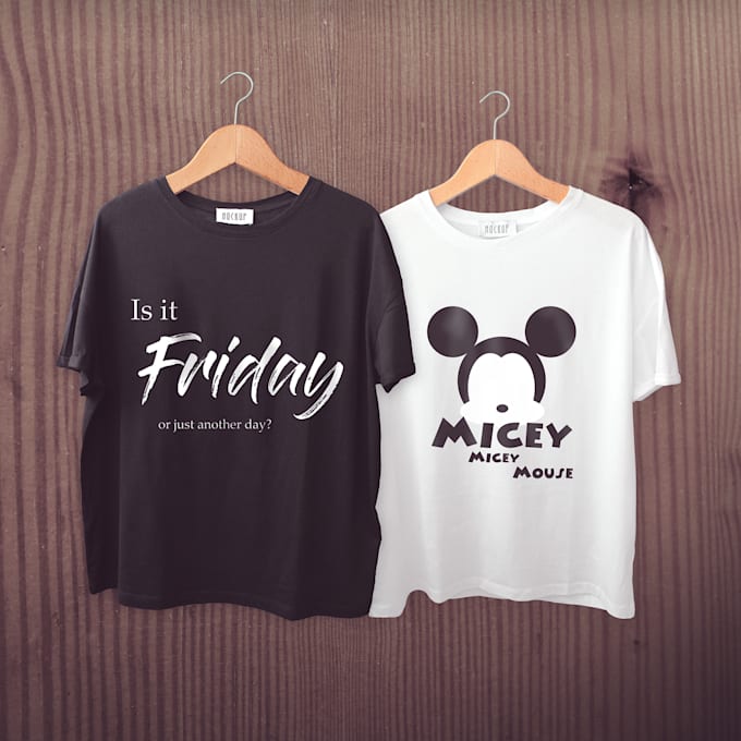 do a creative professional tshirt design