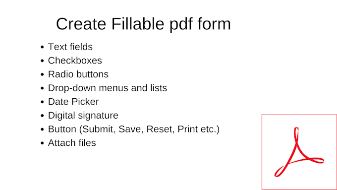 convert your word or pdf document into a fillable pdf form