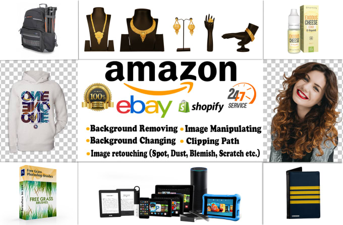 Do photoshop work for ebay,amazon and any ecomers site by Mwnoyon | Fiverr