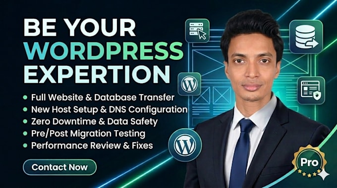 do a wordpress website migration or transfer