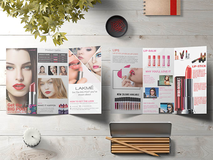 design professional flyer, brochure, catalog, booklet design