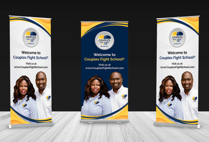 Do Rollup Retractable Or Pullup Advertising Banner Design By Shahzadabutt