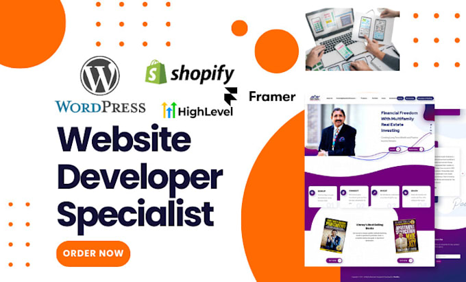 create a wordpress website with gohighlevel automation