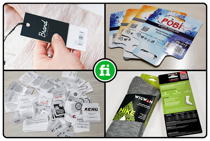do clothing label socks label hang tag and price tag design