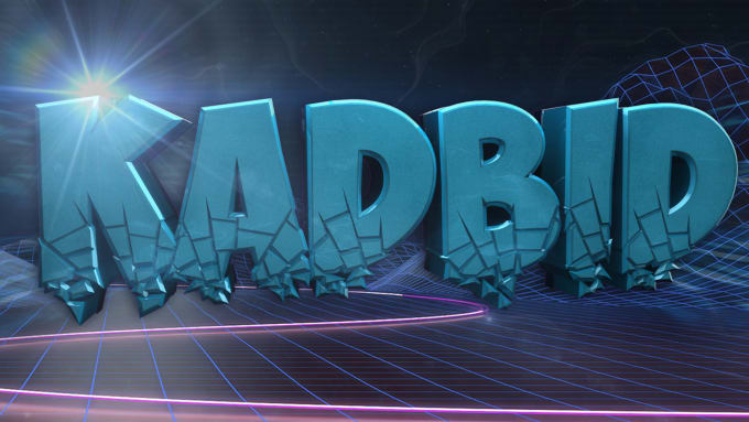 Make A 3d Font Logo Or Banner By Treversmith6