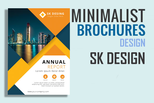 design professional flyer , poster , brochure or postcard