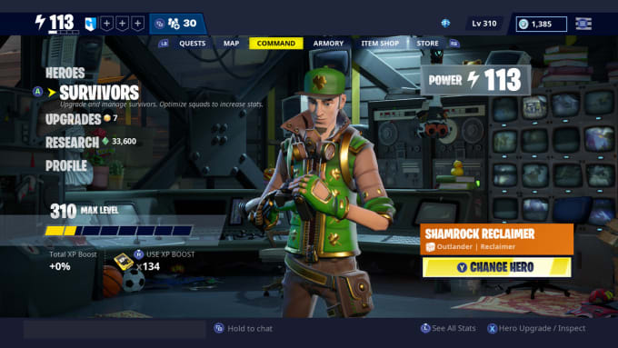 Fortnite Save The World Player Level Be Your Fortnite Save The World Coach By Marty050 Fiverr