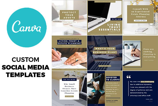 design canva social media templates for your brand