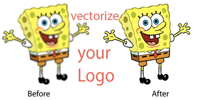 vectorize logo and pic in photoshop and illustrator