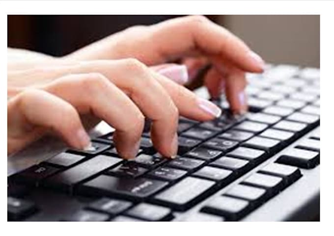 data entry, copy pasting, pdf to word, excel data entry