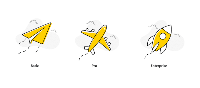design amazing vector flat icons for website