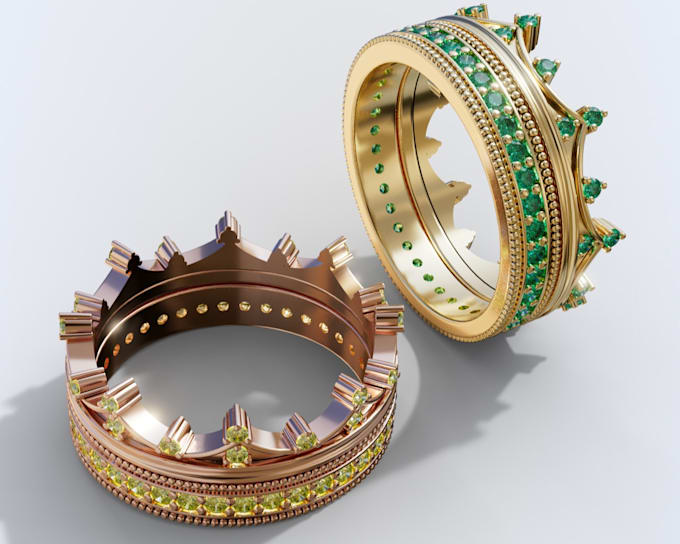 create ring model and render from your idea