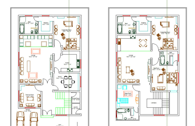 House Floor Plans 2d 3d