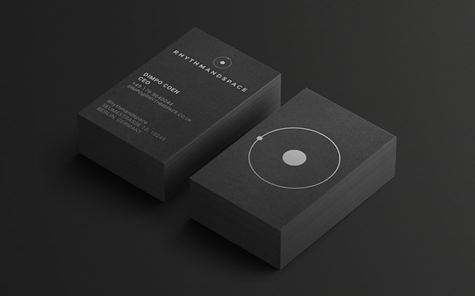 create top design business card or stationary