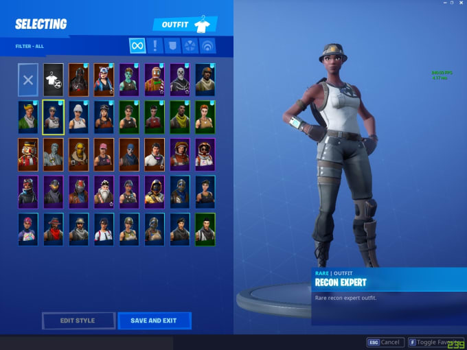 Coach you in fortnite with recon expert, renegade raider, and more rare