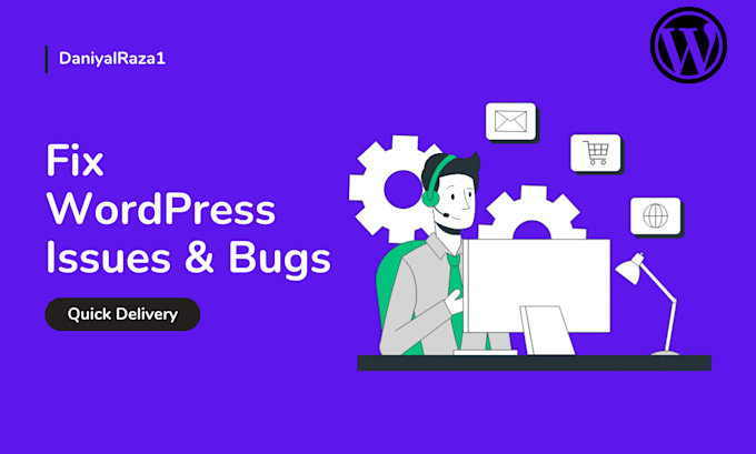 fix wordpress bugs, errors, and issues maintenance service