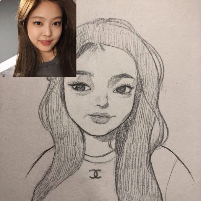 Draw A Cartoon Pencil Drawing Of A Person Of Your Choice By Gyulgyul