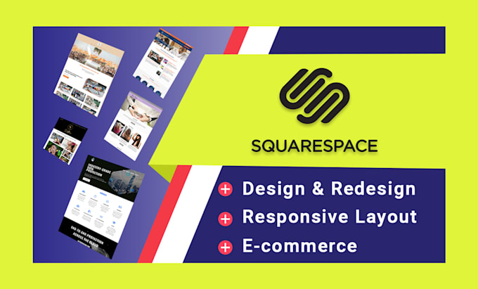 design or redesign squarespace website development as a squarespace expert