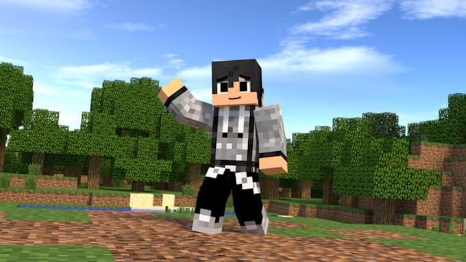Make A 3d Animated Minecraft Outro By Johnpaulinso