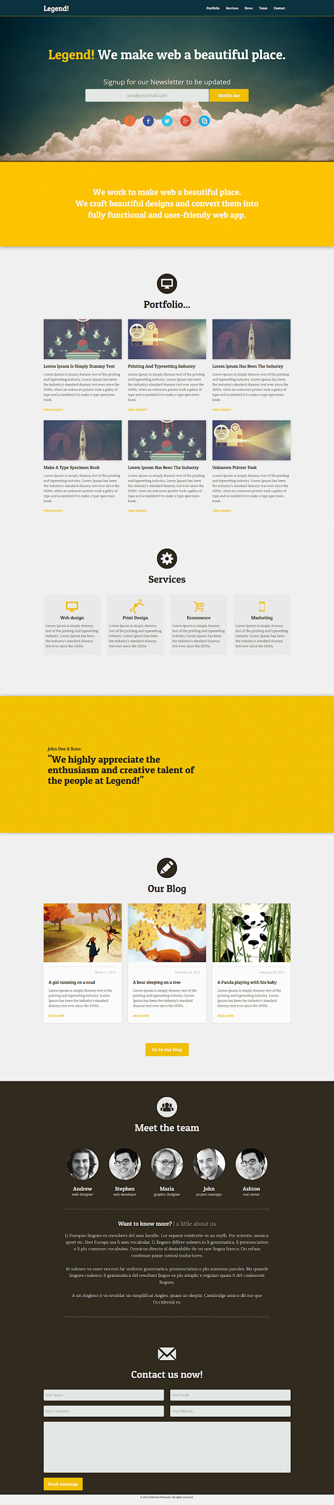 convert psd to html responsive bootstrap