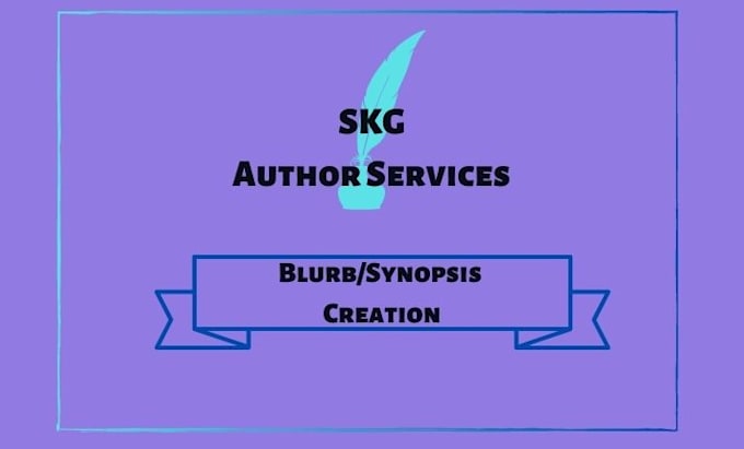 write a blurb and or synopsis for your book