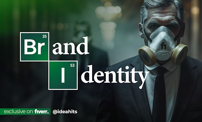 design company logo and brand identity with idea