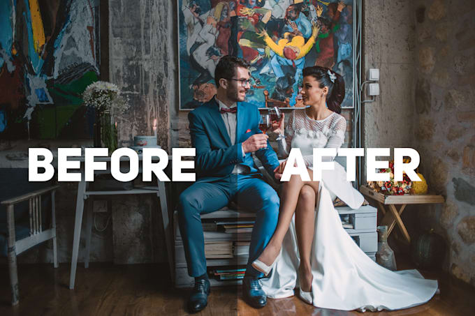 edit your wedding photos
