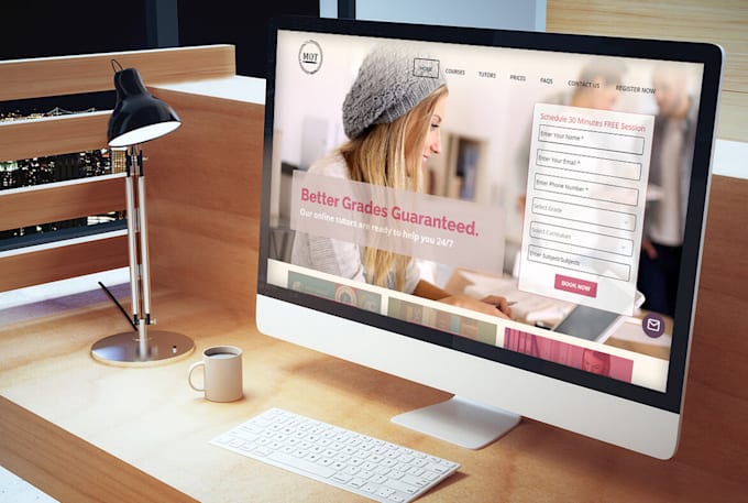 hubspot landing page and CRM integration