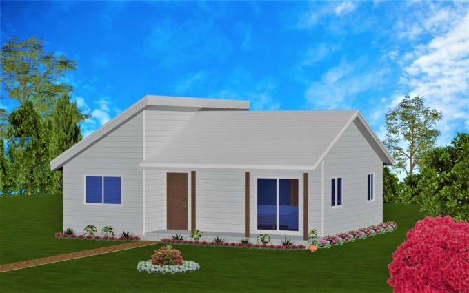 Do 2d 3d Floor Plan Interior And Exterior Design With Archicad