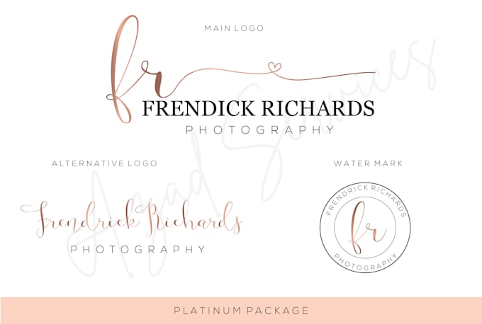 create stunning feminine, signature logo with source file