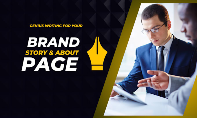 write your genius  website content and brand story