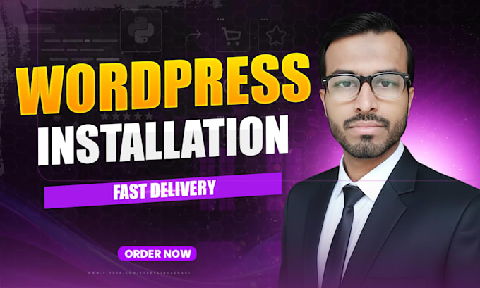 provide assistance in wordpress installation
